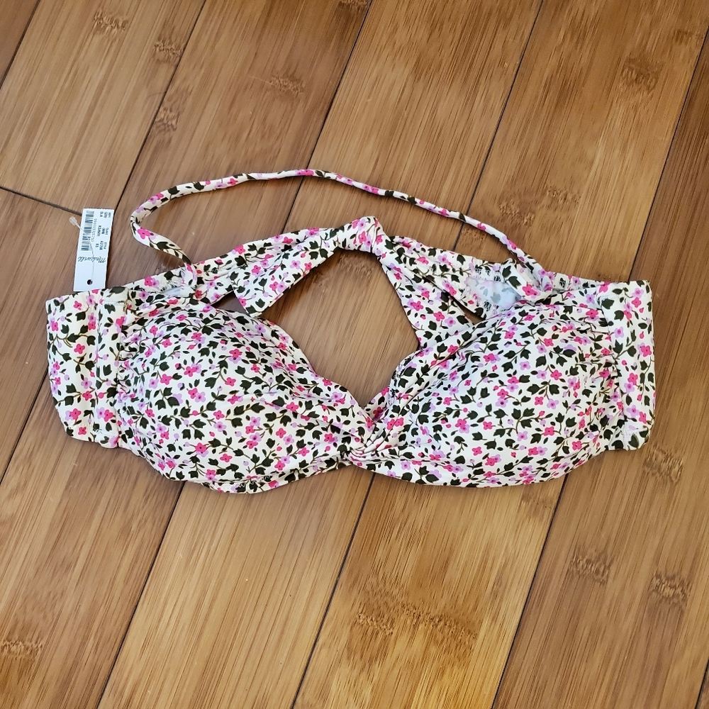 🌺CLEARANCE🌺Madewell Floral Bikini Top